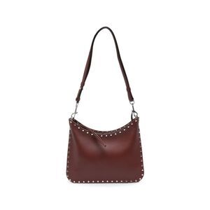 Phoebe Philo Women Gig Stud Small Leather Shoulder Bag